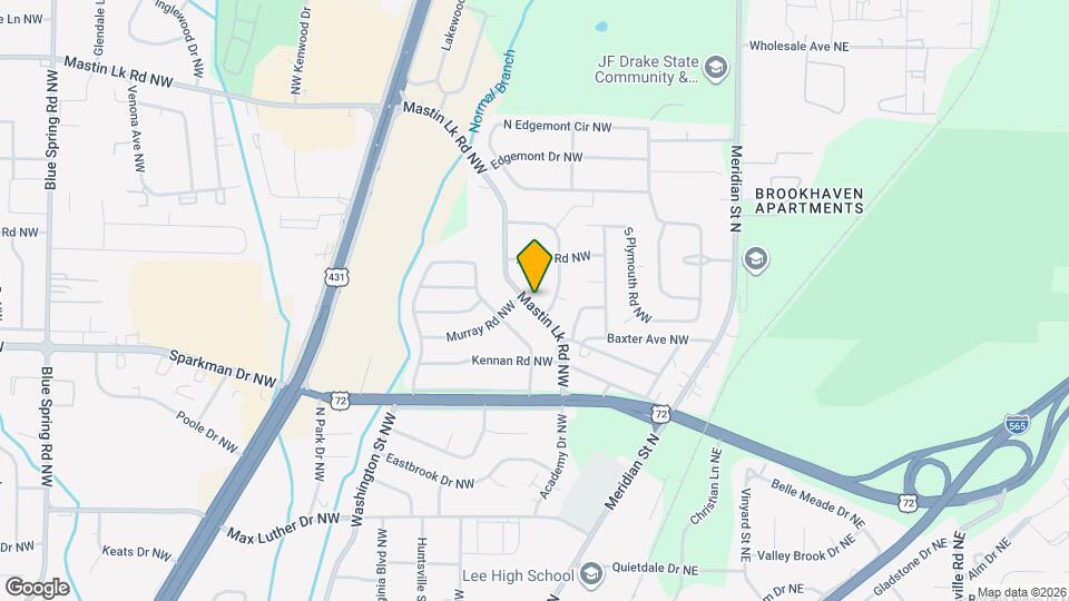 702 Mastin Lake Rd NE Map and Location Details