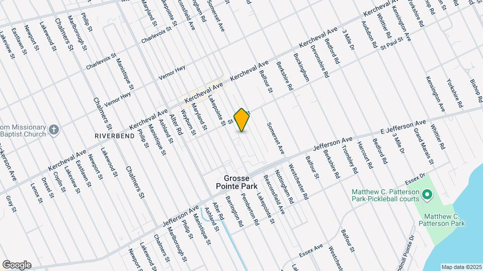 1063 Beaconsfield Ave, Unit 4 Map and Location Details