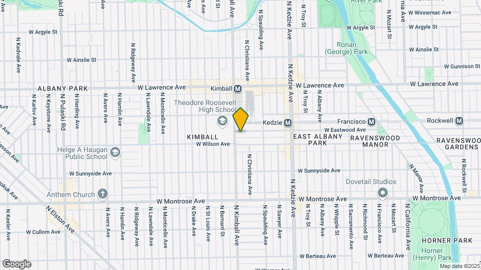 3349 W Eastwood Ave Map and Location Details