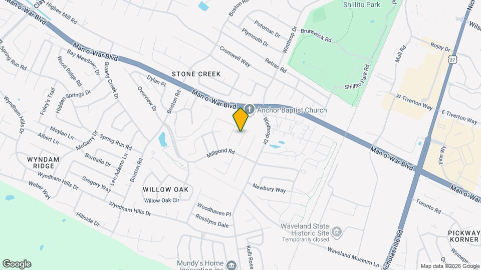 3626 White Pine Dr Map and Location Details