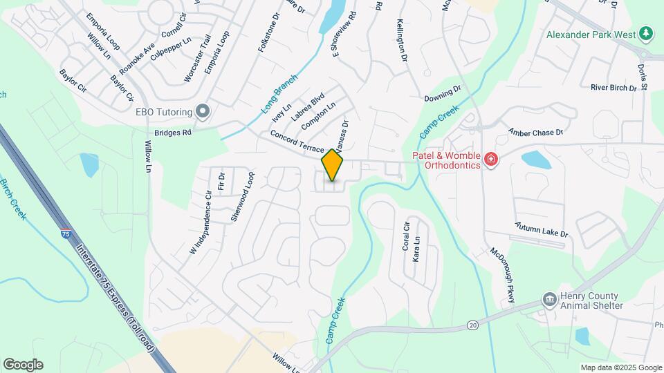 409 Kendall Ln Map and Location Details
