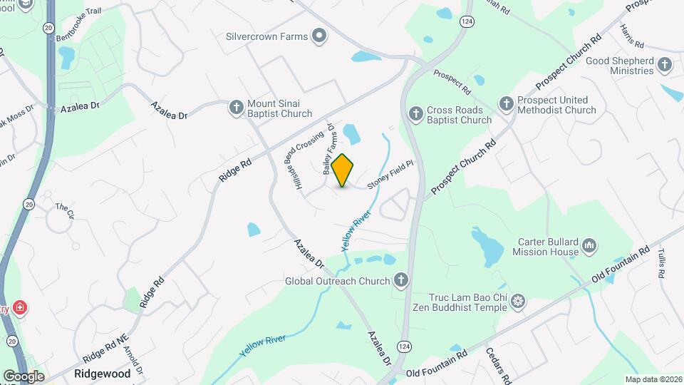 1613 Babbling Brook Cove Mapa y Detalles de la Ubicación