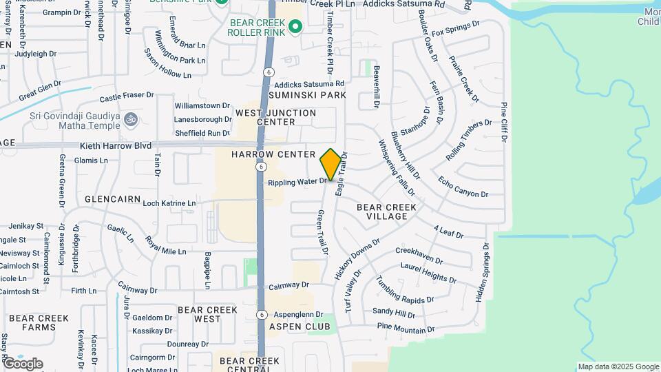 4842 Green Trail Dr Map and Location Details