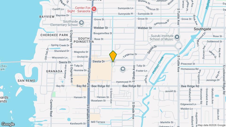 3512 S School Ave Map and Location Details