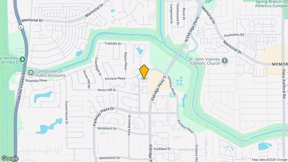 1015 Enclave Square S Map and Location Details
