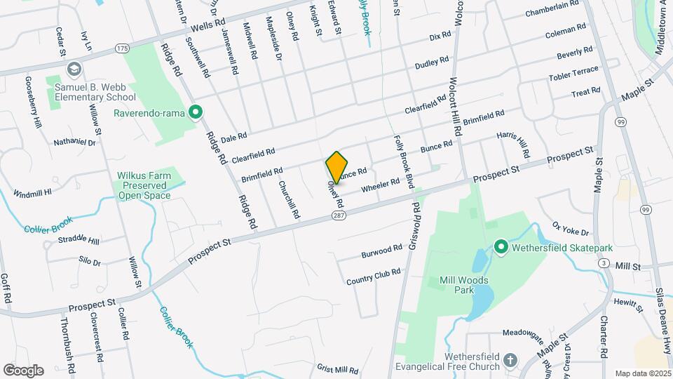 254 Olney Rd Map and Location Details