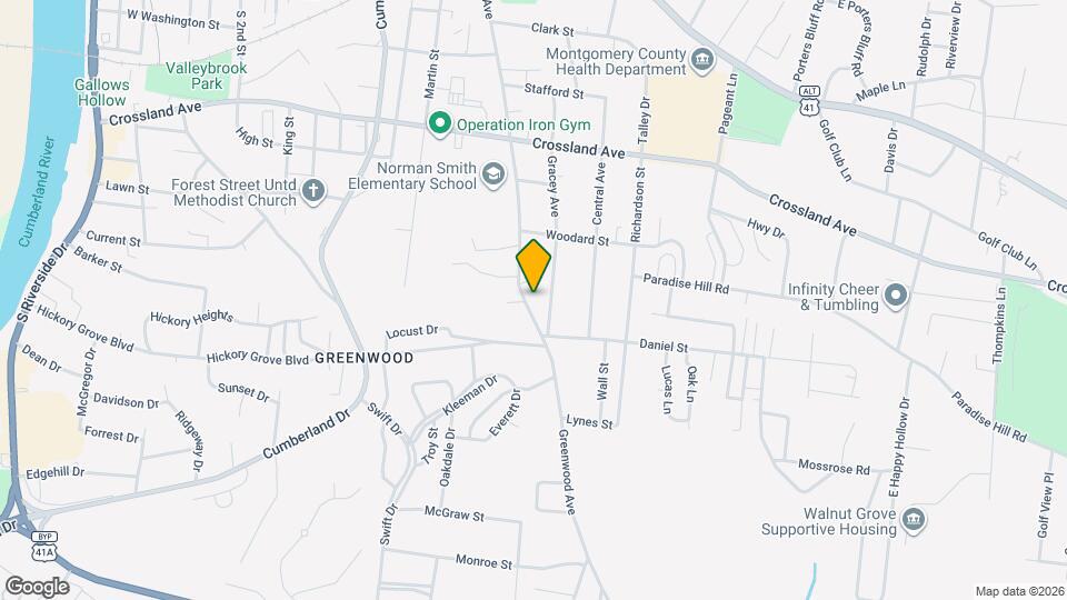 857 Greenwood Ave Map and Location Details