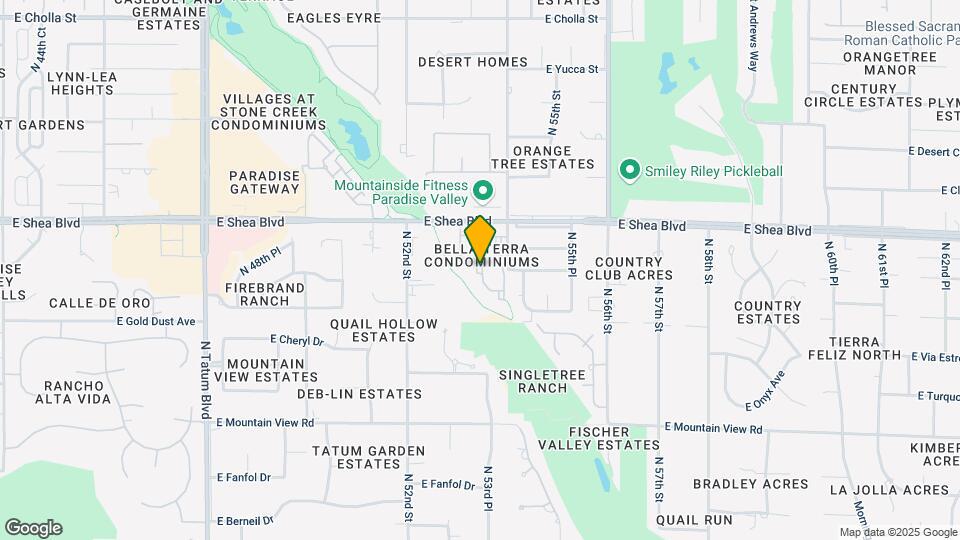 Bella Terra Condominiums Map and Location Details