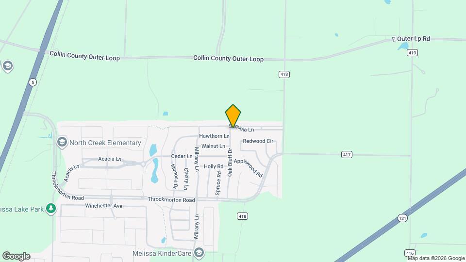 4424 Oak Bluff Dr Map and Location Details