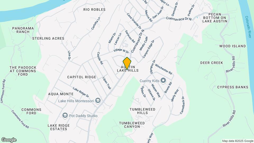 1203 Cuernavaca Dr N Map and Location Details