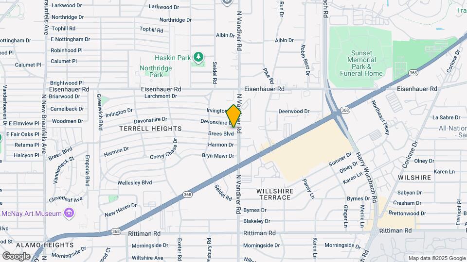 443 Brees Blvd Map and Location Details