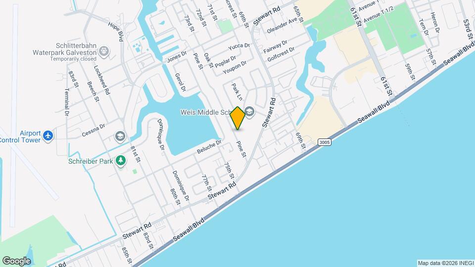 3206 Pine St Map and Location Details