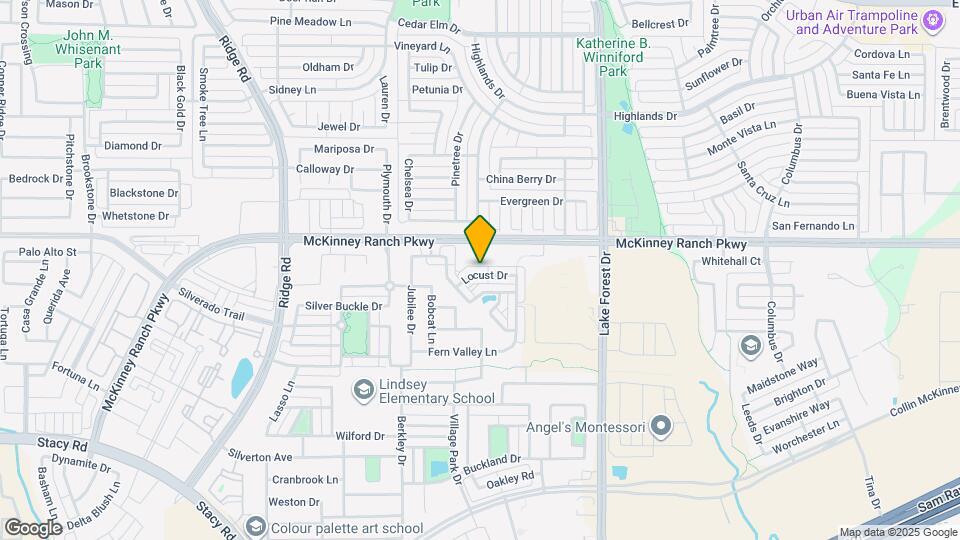 5404 Locust Dr Map and Location Details