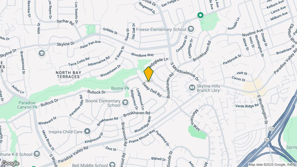 225 Deep Dell Rd, Unit 1117 Mapa y Detalles de la Ubicación
