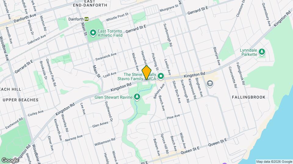 837 Kingston Rd Map and Location Details