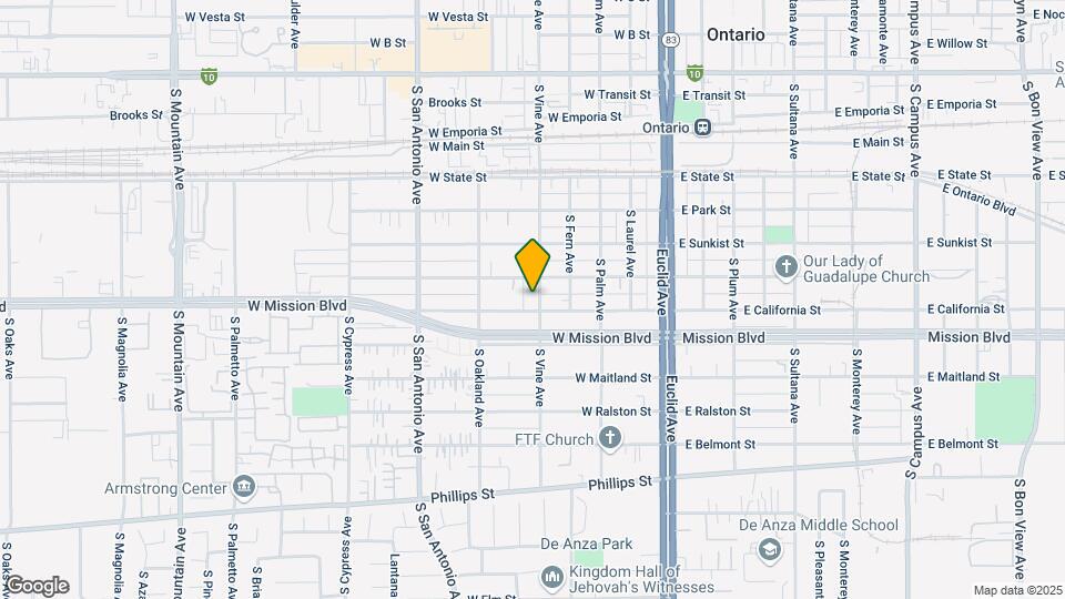 724 S Vine Ave Mapa y Detalles de la Ubicación