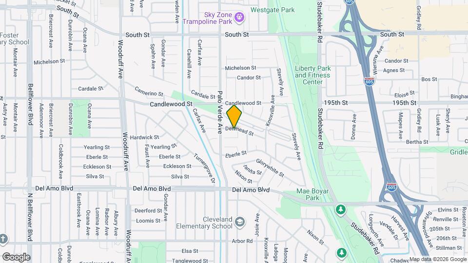 6430 Denmead St Map and Location Details