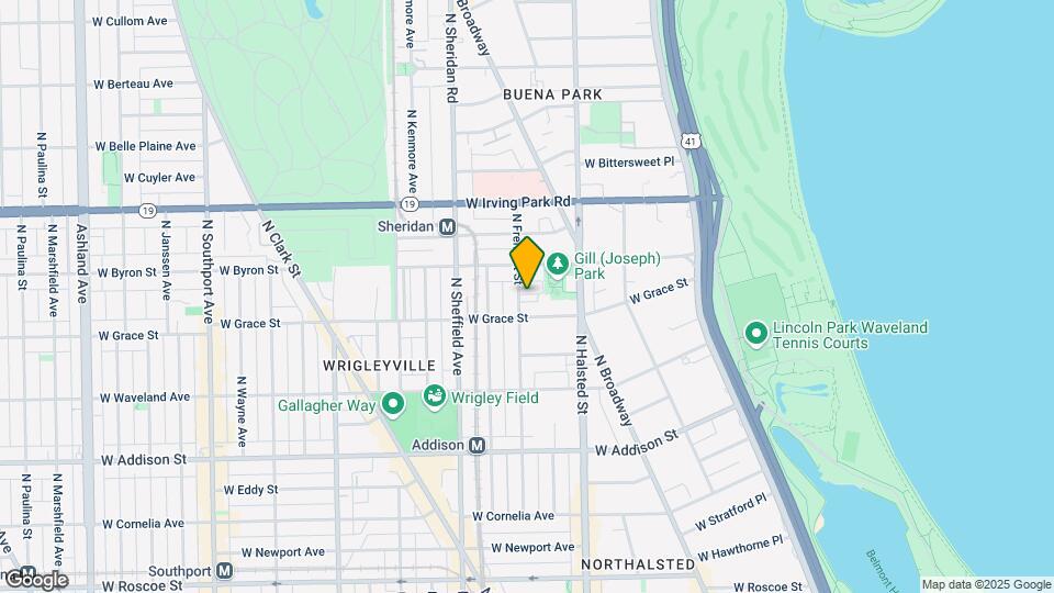 3817 N Fremont St, Unit #204 Map and Location Details