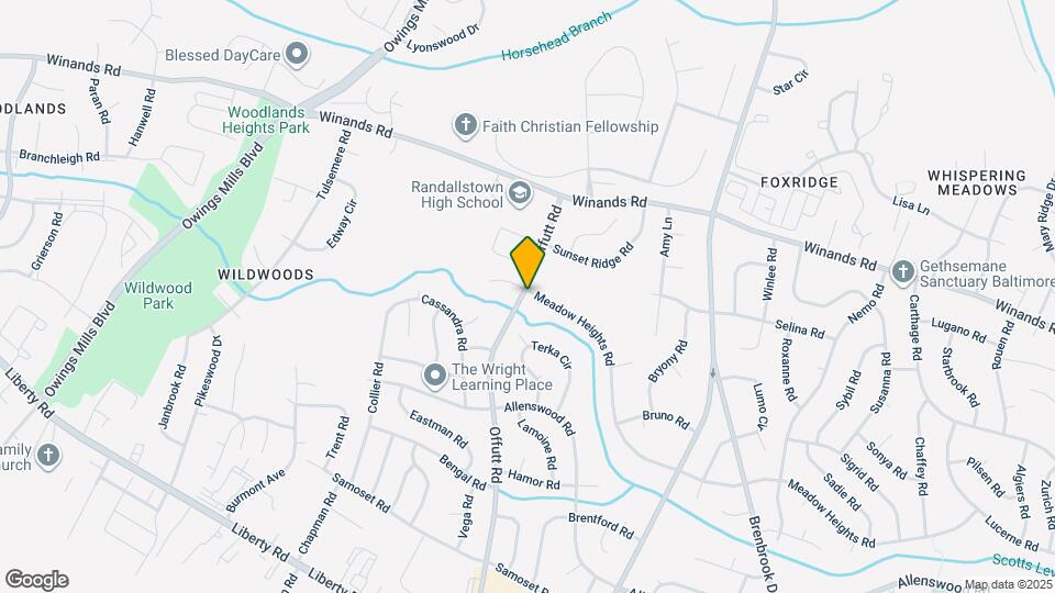 9083 Meadow Heights Rd Map and Location Details