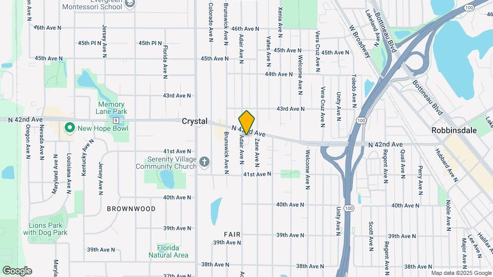 4172 Adair Ave N Mapa y Detalles de la Ubicación