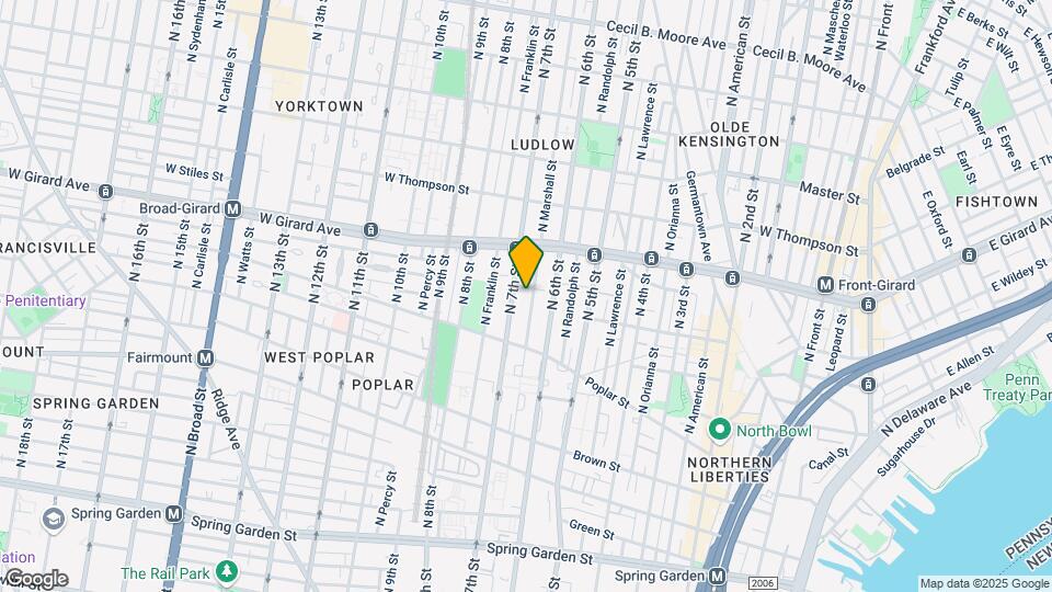 964 N Marshall St Mapa y Detalles de la Ubicación