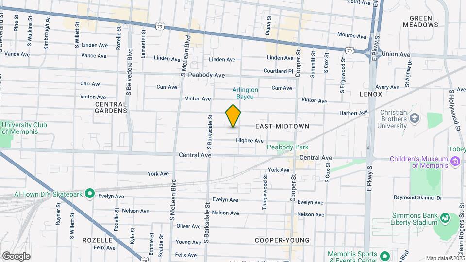 1971 Cowden Ave Map and Location Details