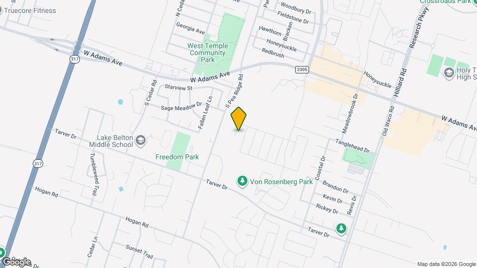 523 Big Oak Trl Map and Location Details