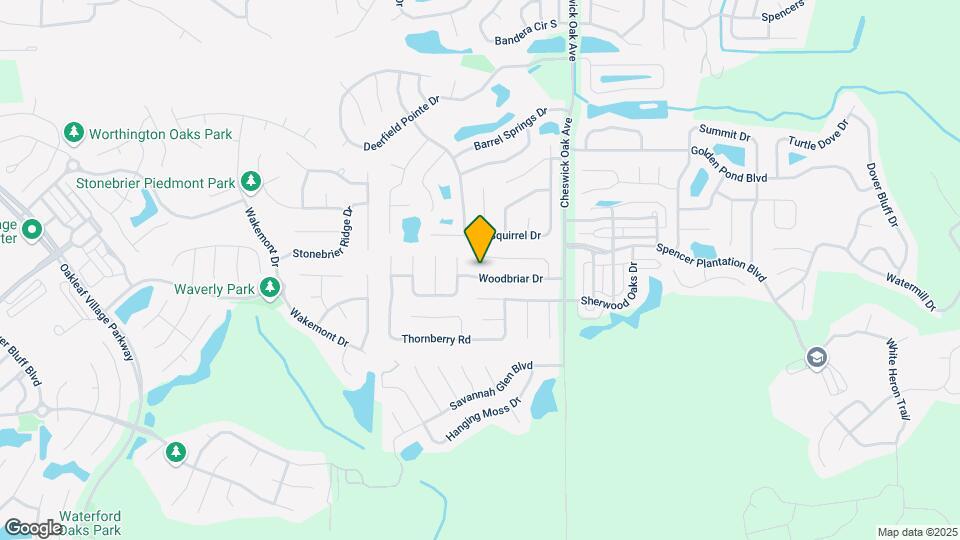 3766 Woodbriar Dr Map and Location Details
