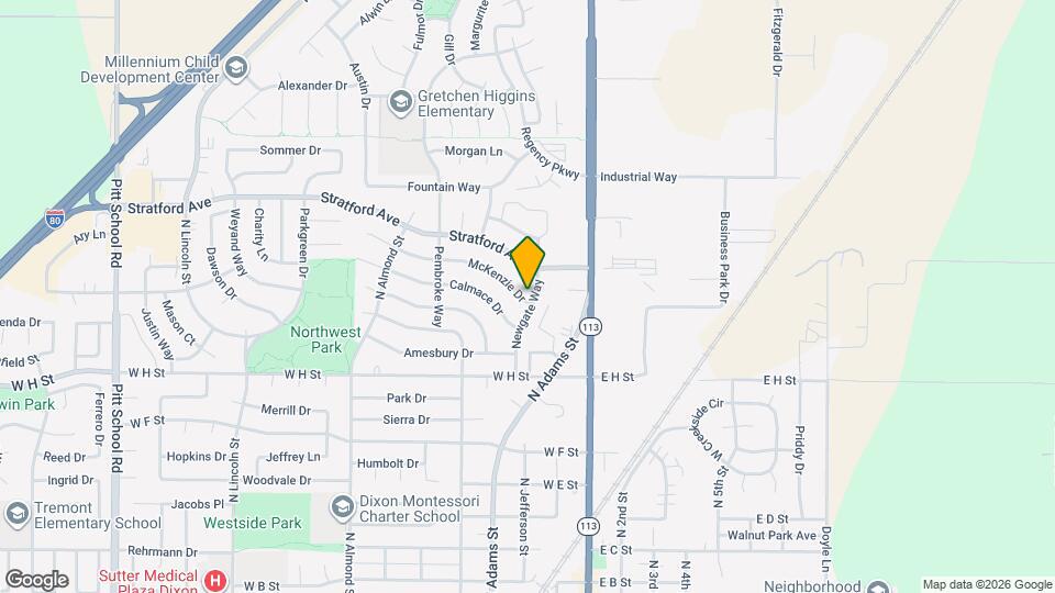 300 McKenzie Dr, Unit C Map and Location Details