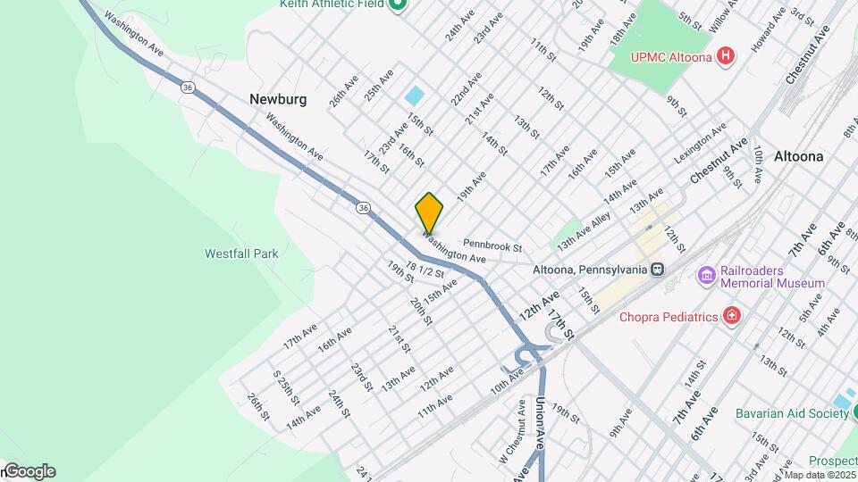 1489 Washington Ave Map and Location Details