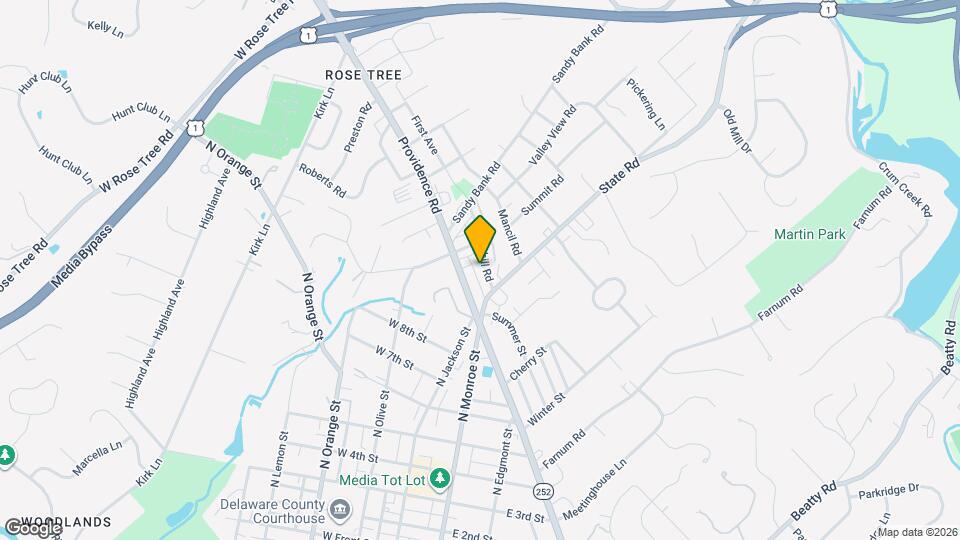 18 Greenhill Rd Map and Location Details