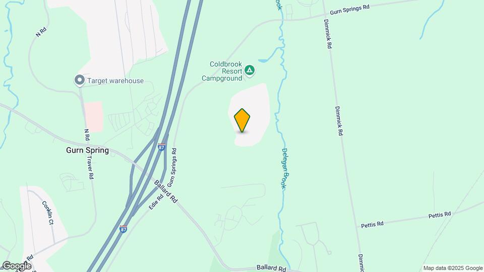 Coldbrook Resort Map and Location Details