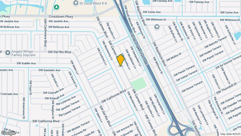 1832 SW Cameo Blvd Map and Location Details
