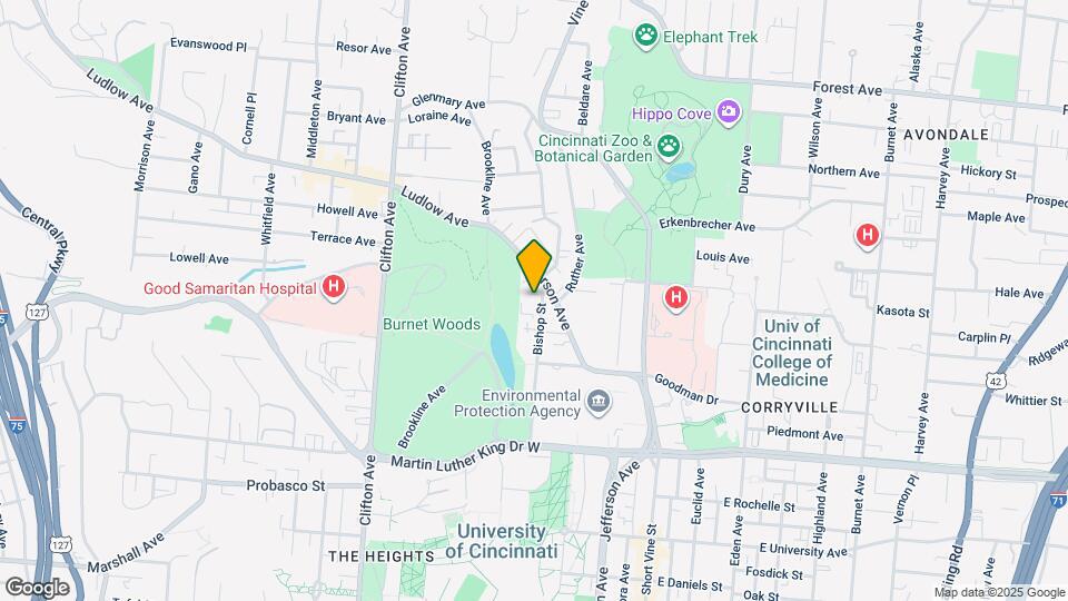 3251 Bishop St Map and Location Details