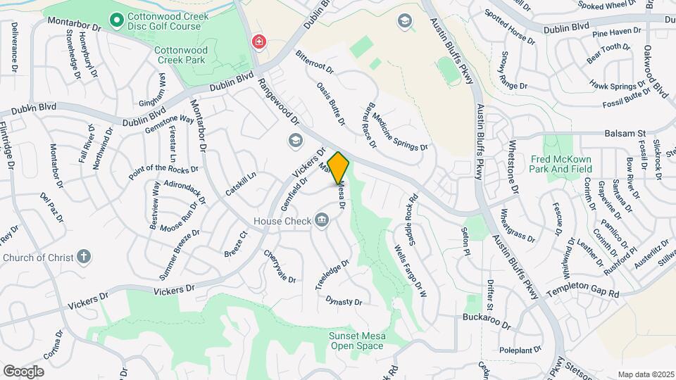 4299 Brushridge Dr Map and Location Details