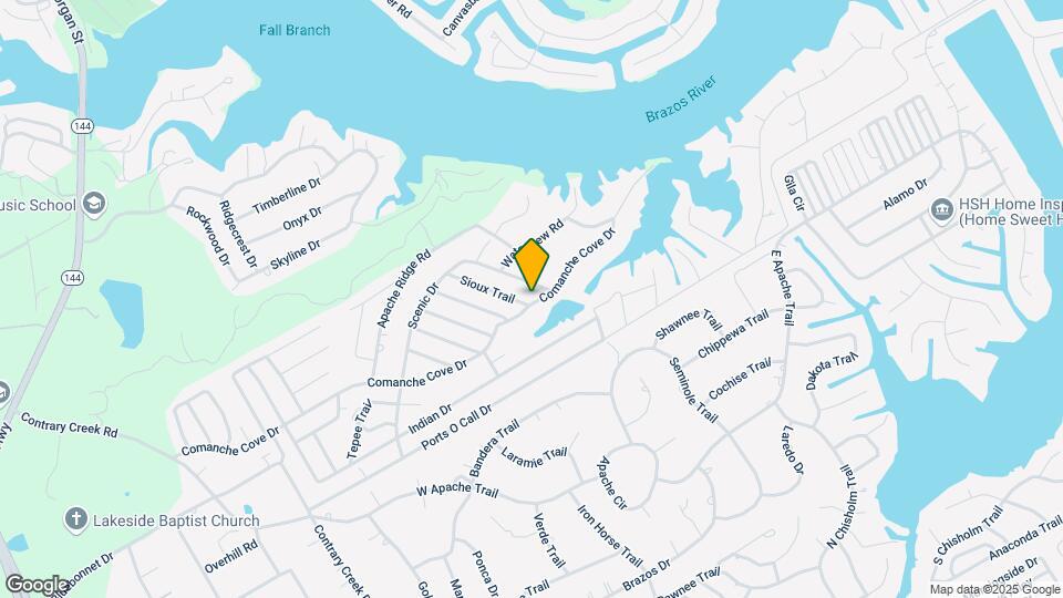 1124 Comanche Cove Dr Map and Location Details
