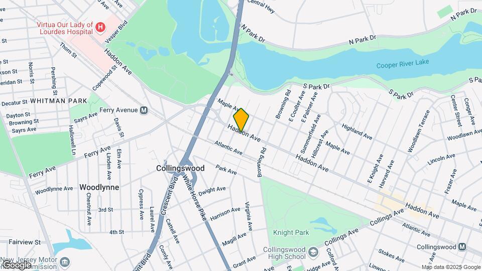 214 Haddon Ave, Unit 10-304 Map and Location Details