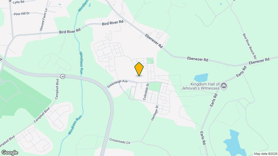 The Aspen at Greenleigh Map and Location Details