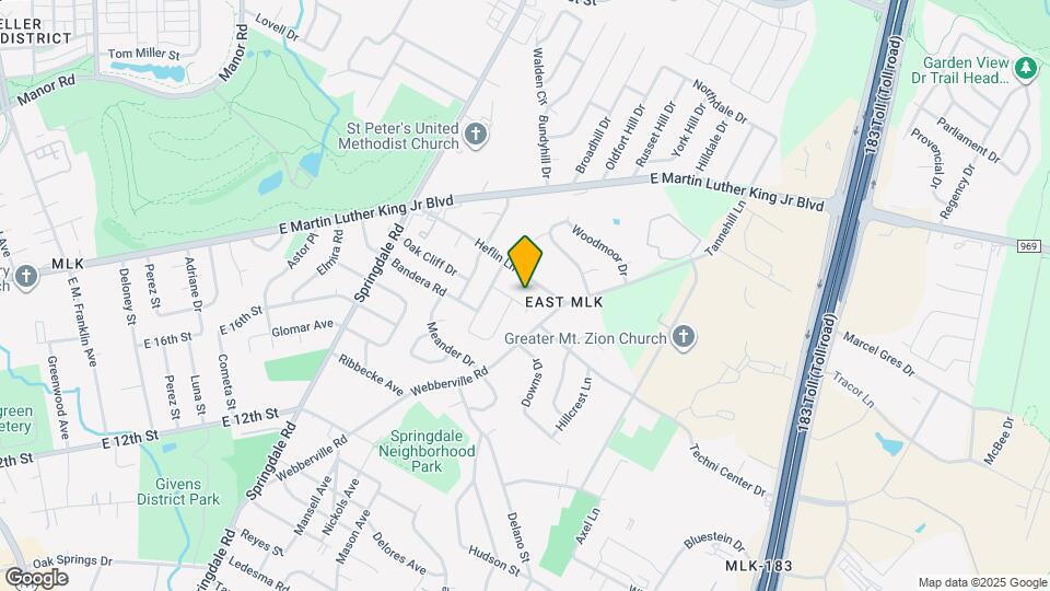 5012 Baker St Map and Location Details