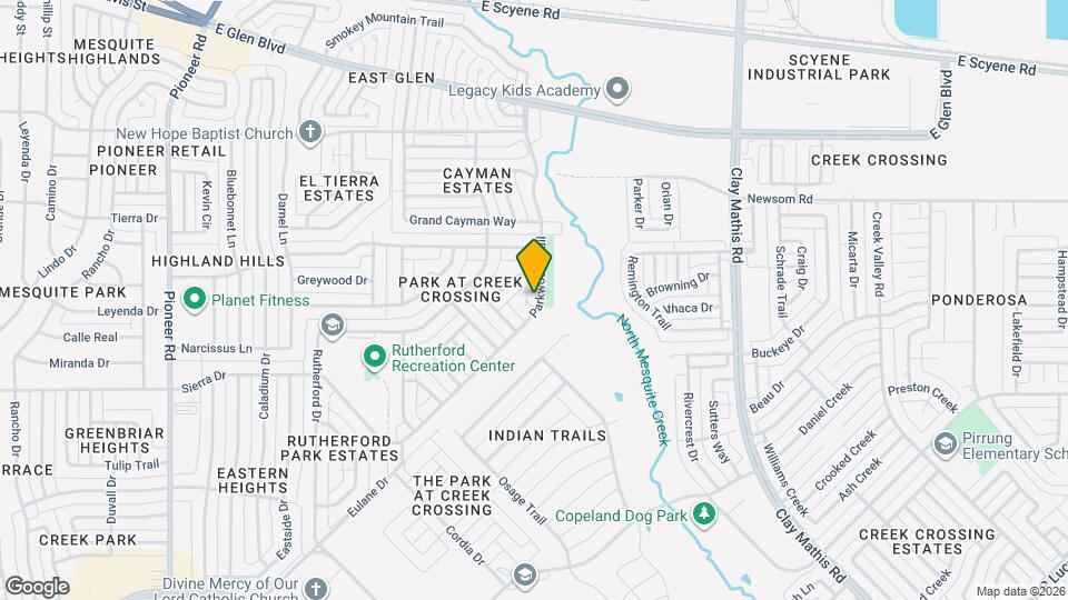 925 Parkwood Trail Map and Location Details