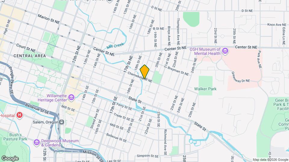 1932 Chemeketa St NE Map and Location Details