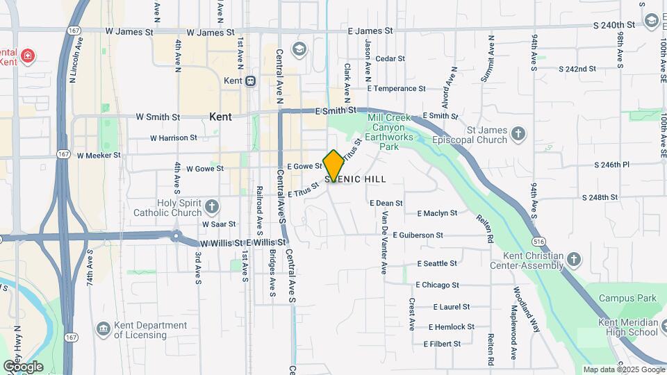 521 Kenosia Ave S Mapa y Detalles de la Ubicación