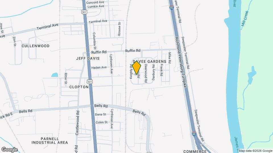 3423 Ryburn Rd Map and Location Details