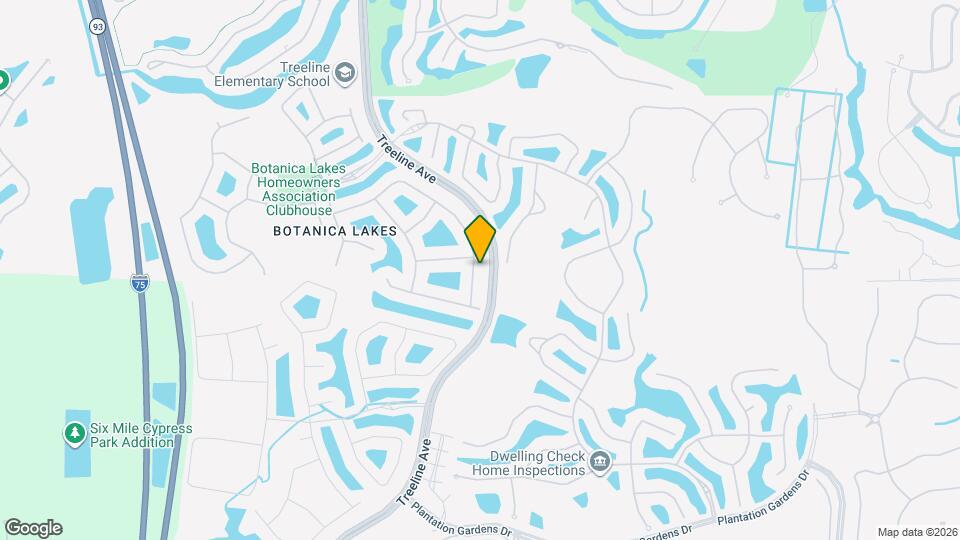 10535 Carolina Willow Dr Map and Location Details