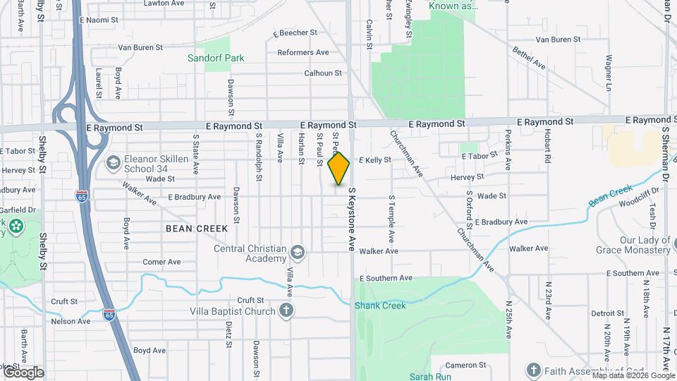 2343 St Peter St Map and Location Details