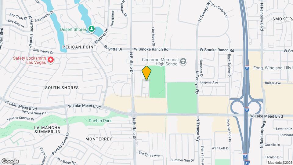 2121 Echo Bay Map and Location Details