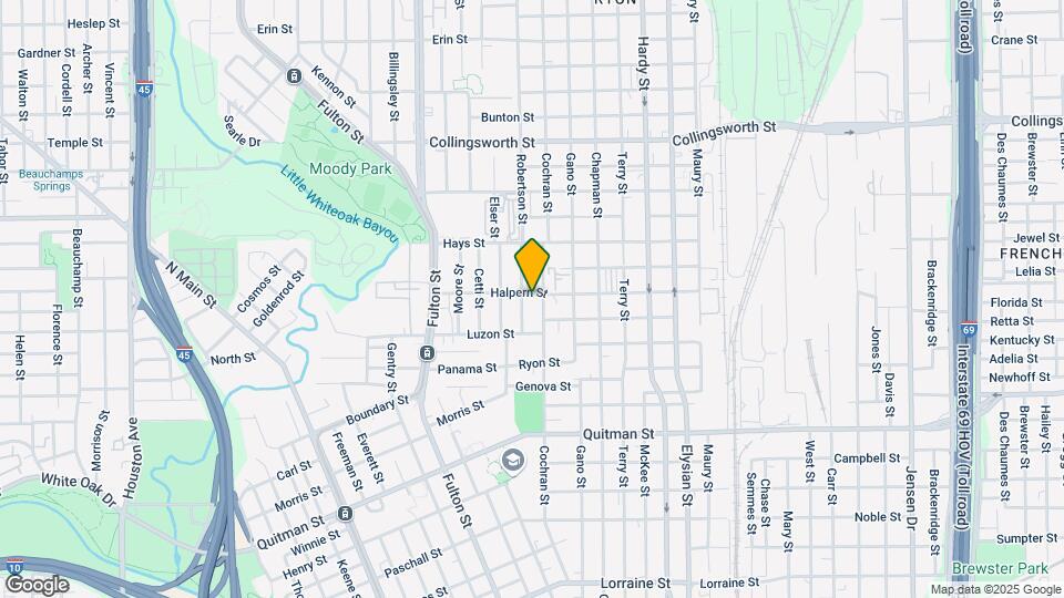 1172 Halpern St Map and Location Details