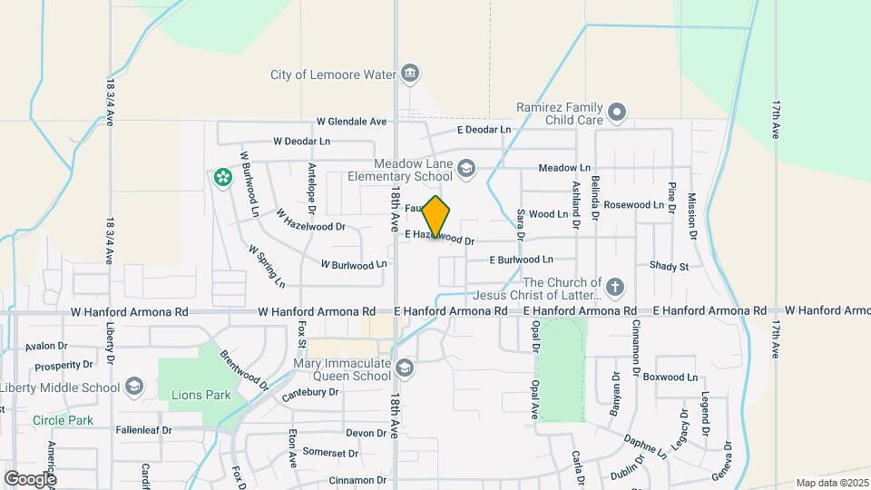 93 E Hazelwood Dr Map and Location Details