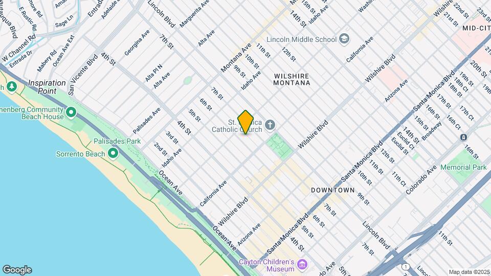 1021 6th St Map and Location Details