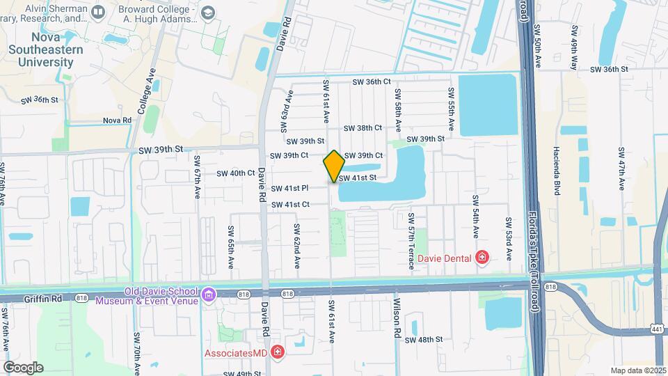 4122 SW 61st Ave Map and Location Details